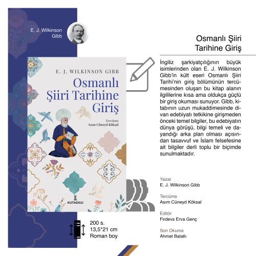 Osmanlı Şiiri Tarihine Giriş